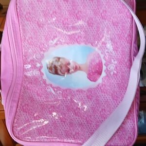 Barbie Pink and White Lugage
